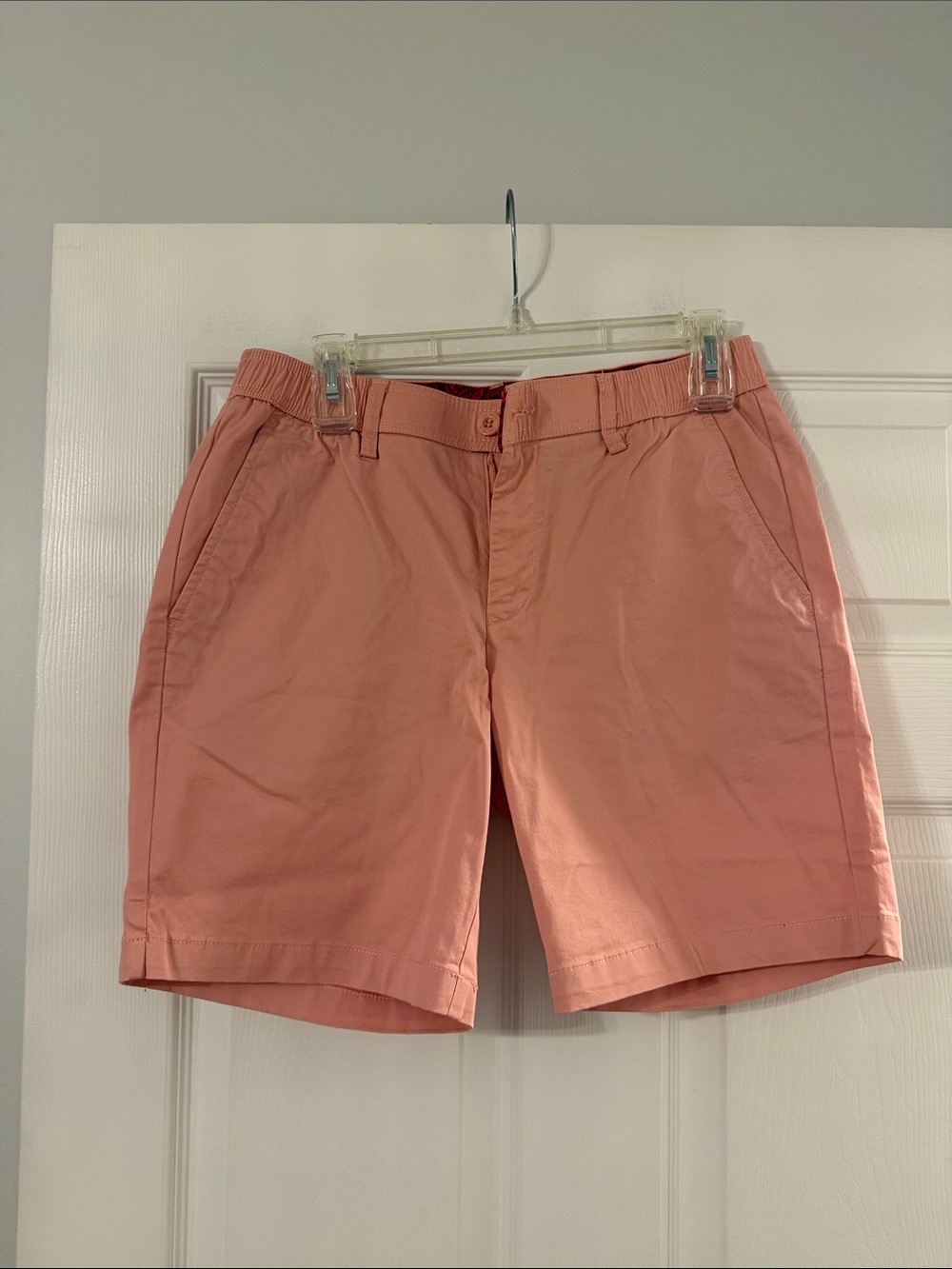 USA PALM Men's Coral Pink Casual Shorts size M brand new inseam 7” waist 30”